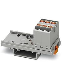 PHOENIX CONTACT 3273526 Push-In Distribution Block PTFIX 6X4-NS35 GY