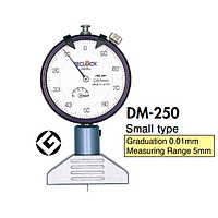 TECLOCK DM-250 Dial Depth Gauge (5mm/0.01mm)