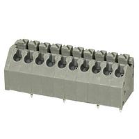 Same Sky (formerly CUI Devices) TBL002A-350-10GY-2GY Fixed Terminal Blocks Terminal block, screwless, 3.50, 45, 10 poles, cool gray