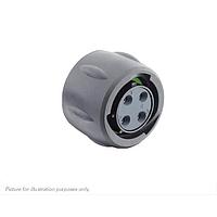 Eaton Souriau-Sunbank UTSX612E4S Plugs Plug, without backshell, with 4 female solder contacts, IP68/69K in unmated conditions