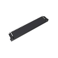 Amphenol FCI SFW26R-6STE1LF Board Mount 1.00mm Flex Connector, SFW-R series, 26 Position, Top side Contact, Side Entry Surface Mount ZIF CIC Connector, Lead Free.
