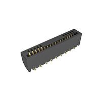 Amphenol FCI HFW18S-2STAE1HLF Connectors 1.00mm Flex Connector, HFW Straight series, 18 Position, Top Entry Surface Mount, Gold Plate, Non-ZIF, Halogen-free.