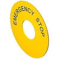 SIEMENS 52AAR E-Stop Backing Ring 30MM EMERGENCY STOP RING