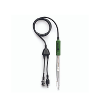 HANNA HI1131Y Refillable Combination pH Electrode with BNC + RCA Connector (0 ~ 14pH, 3.5M KCl)