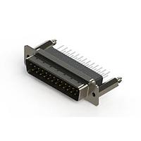 EDAC 627-025-281-056 D-Sub Connectors - Standard Density Vertical Metal Body D-Sub Connector