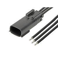 Molex 216283-1032 Single Ended MX150 P-S SR 3ckt 300mm Sn Sld Cbl