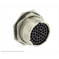 Eaton Souriau-Sunbank UT072238SH6 Receptacles Female jam nut receptacle IP68/69K, 48 h salt spray