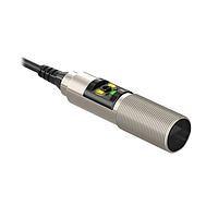 Banner Engineering M18-3VNDS-2M Photoelectric Sensors M18-3 Series: Nickel-Plated Brass: Diffuse Reflective; Range: 300 mm; Input: 10-30 V dc; Outputs: complementary NPN; 2 m 4-conductor PVC Cable