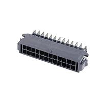 Molex 172767-0124 Headers & Wire Housings MINIFIT TPA2 24CKT DR PLG HSG PNL MNT 94V-2 GW