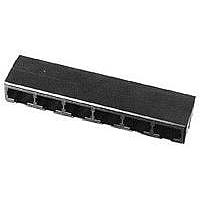 AMP Connectors - TE Connectivity 6116524-1 Modular Connectors / Ethernet Connectors MJ,8POS,6PORT UNSHLD,CAT 5