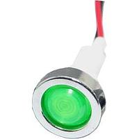 Mallory Sonalert FL1P-10NW-1-G110V Indicators LED GRN 10MM NUT 110VAC/DC