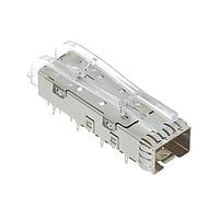 AMP Connectors - TE Connectivity 2132026-1 Connector Modules SFP 1x1 Cage Assy Light Pipe