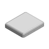 Masach Tech MS260-10C-NS EMI/RFI Shield Cover, Two-Piece 26.6 x 23.6 x 4mm Two-piece Drawn-Seamless RF Shield/EMI Shield COVER (Nickel-Silver)