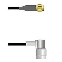 Amphenol Custom Cable Q-3D04W0008084i RF Cable Assemblies SMA-SP/TNC-RP RG58 84I