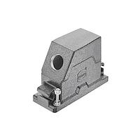 HARTING 19405161612 Hoods 16B HPR Compact Hood, LC (narrow), Screw Locking, 45deg Entry, M32