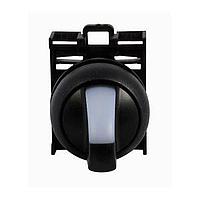 Eaton M22S-WLKV-W Knob, Two Position ILL V-POS MTN SEL SWTCH BLK-BZL WHT