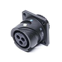 Amphenol Industrial GTS030-20-2P Receptacles 1C 1#0 Pin REC WALL