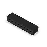 GCT (Global Connector Technology) BC075-08-A-L-A Sockets 8w, 1.0mm Pitch Socket, SIL, SMT, Horizontal, GF, Tape+Reel