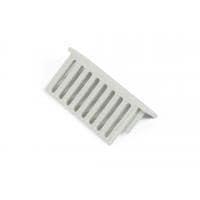 Hammond Manufacturing 1597DINCOV13GY Cover DIN Rail Mounted Enclosures Vented Cover (Fits 6 or 9 Module)