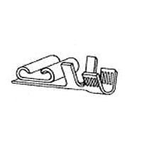 AMP Connectors - TE Connectivity 61188-1 (Cut Strip) Tab .250 FASTON Cut Strip of 100