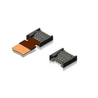 JAE Electronics FA1006SA1-R8000 Board Mount 6P LIF FPC 0.5mm P 0.9mm Ht, 3.2mm D