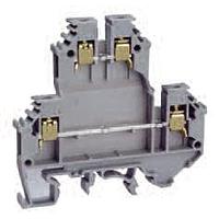 Altech ODL4U/Y DIN Rail Terminal Blocks Yellow 25A 600V 22-12AWG