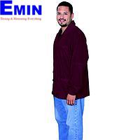 Desco 73904 Jacket with Knitted Cuffs (Burgundy, X-Large)