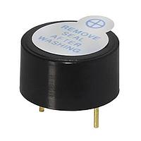 Same Sky (formerly CUI Devices) CPI-1375-80T Piezoelectric buzzer, 13.8 mm x 7.5 mm deep, P, 12 VDC, 80 dB, Through Hole, Audio Indicator