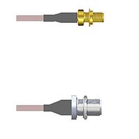 Amphenol Custom Cable Q-2W01U0005108i RF Cable Assemblies SMA-SJB/N-SJB G316 108I