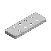 Masach Tech MS488-10CP-NS EMI/RFI Shield Cover Perforated, Two-Piece 49.4 x 17.9 x 3.5mm Two-piece Drawn-Seamless RF Shield/EMI Shield COVER Perforated (Nickel-Silver)