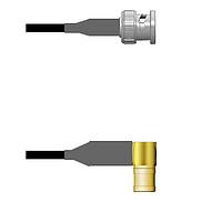 Amphenol Custom Cable Q-0L03U0008007i RF Cable Assemblies BNC-SP/SMB-RP RG58 7I