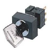 Omron Automation and Safety A165K-A3MAC Keylock Switches SQ.3 POS MOM RIGHT Key Selector Switch