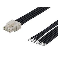 Molex 226263-2084 Discrete Wire Assembly Micro-Fit+ F-to-Pigtail OTS Cbl Asmy DR 600mm lgt Tin Plt 8 Ckts Nat
