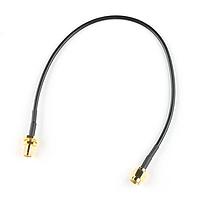 SparkFun CAB-22037 RF Cable Assemblies Interface Cable - RP-SMA Male to RP-SMA Female (25cm, RG174)