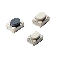 C&K PTS815SJM250SMTR LFS Tactile Switches Tact Switch, 12 VDC, 50 mA, 4.2x3.2, 2.5mm H, 180gf, J leads