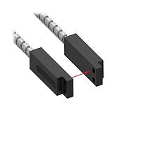 Banner Engineering PIA46UHFMBMPMS Fiber Optic Cables Plastic Fiber, Opposed Mode; Core Dia.: 1 mm; Fiber Length 2 m; Angle; DuraBend, Free cut