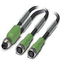 PHOENIX CONTACT 1458693 Sensor Cables / Actuator Cables SAC-3P-M8Y/2X3-PUR/ M 8FS