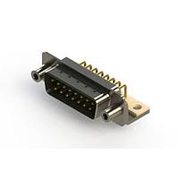 EDAC 621-M15-360-GN6 D-Sub Connectors - Standard Density Right Angle D-Sub Connector