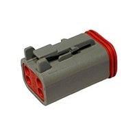 DEUTSCH - TE Connectivity DT06-4S 4-Way PLUG DT 4 WAY