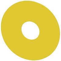 SIEMENS 3SU19000BC310AA0 Backing Plate BACKING PLATE, YLW, O.D. 75MM, BLANK