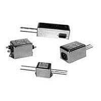 Corcom - TE Connectivity 6EQ1 Power Line Filters 6A 1/4"-1/4" FASTON FLANGE MOUNT