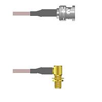 Amphenol Custom Cable Q-0K02Q000R144i RF Cable Assemblies BNC-SP/SMA-RJB G316D 144I