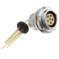 NorComp 822BR06-213R001 Connectors 2B 6 POS FML PANEL MOUNT RIGHT ANGLE