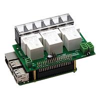 Sequent Microsystems SM-I-005 Sequent Microsystems Three 40A/240V Relays RS485 Daisy-channable HAT for Raspberry Pi
