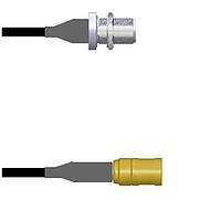 Amphenol Custom Cable Q-1U03W0003007i RF Cable Assemblies N-SJB/SMB-SP G174 7I