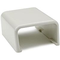 HellermannTyton TSR2FW-14 Wire Ducting & Raceways Splice Cover, 1-1/4", PVC, Office White, 10 Individual/bg