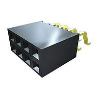 Samtec SMH-104-02-G-S-FR Headers & Wire Housings .100" Horizontal Surface Mount Socket Strip