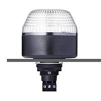 Auer Signal 802550405 Steady Beacon IML M22 panel mount LED Single colour beacon 24 V AC/DC clear, black