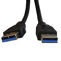 Stewart Connector SC-3AAK003F USB 3.0 Super Speed USB 3.0 Cable Type A Male / Type A Male 3ft