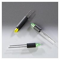 BIVAR ELM20803GD LED Circuit Board Indicators Vert LED Assembly 3mm Green 565 nm